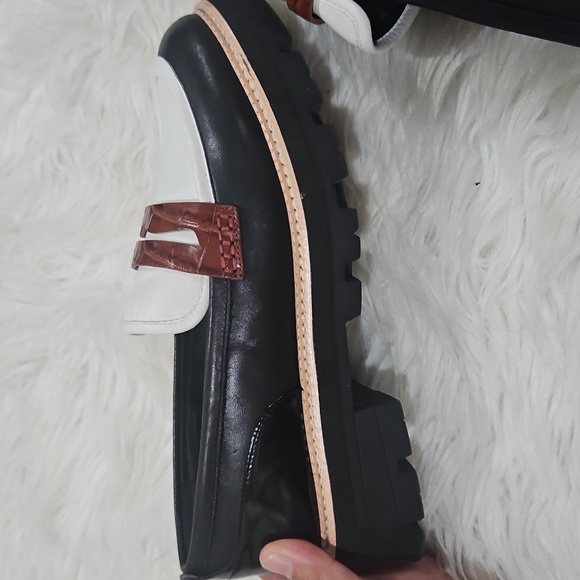 GIANNI BINI Barkley Leather Platform Loafer Size 9 - Picture 8 of 13